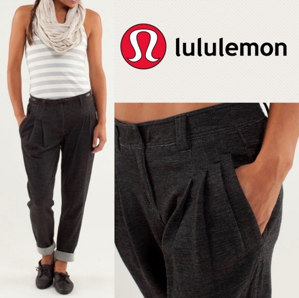 Lululemon Sit & Be Still Pant 100% Merino in Black